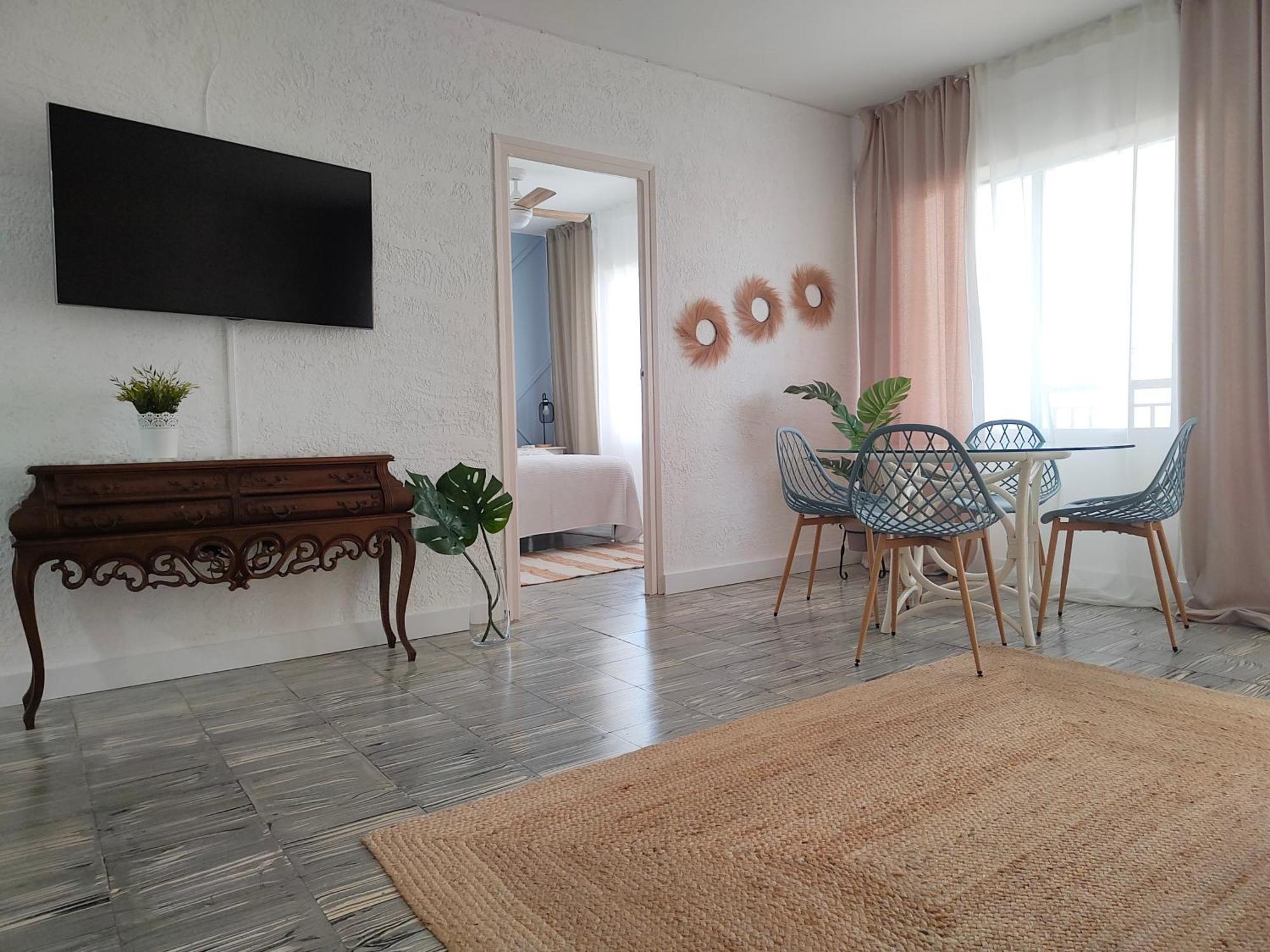 Apartamento Arena Blanca 200 M De La Playa Gandia Bagian luar foto
