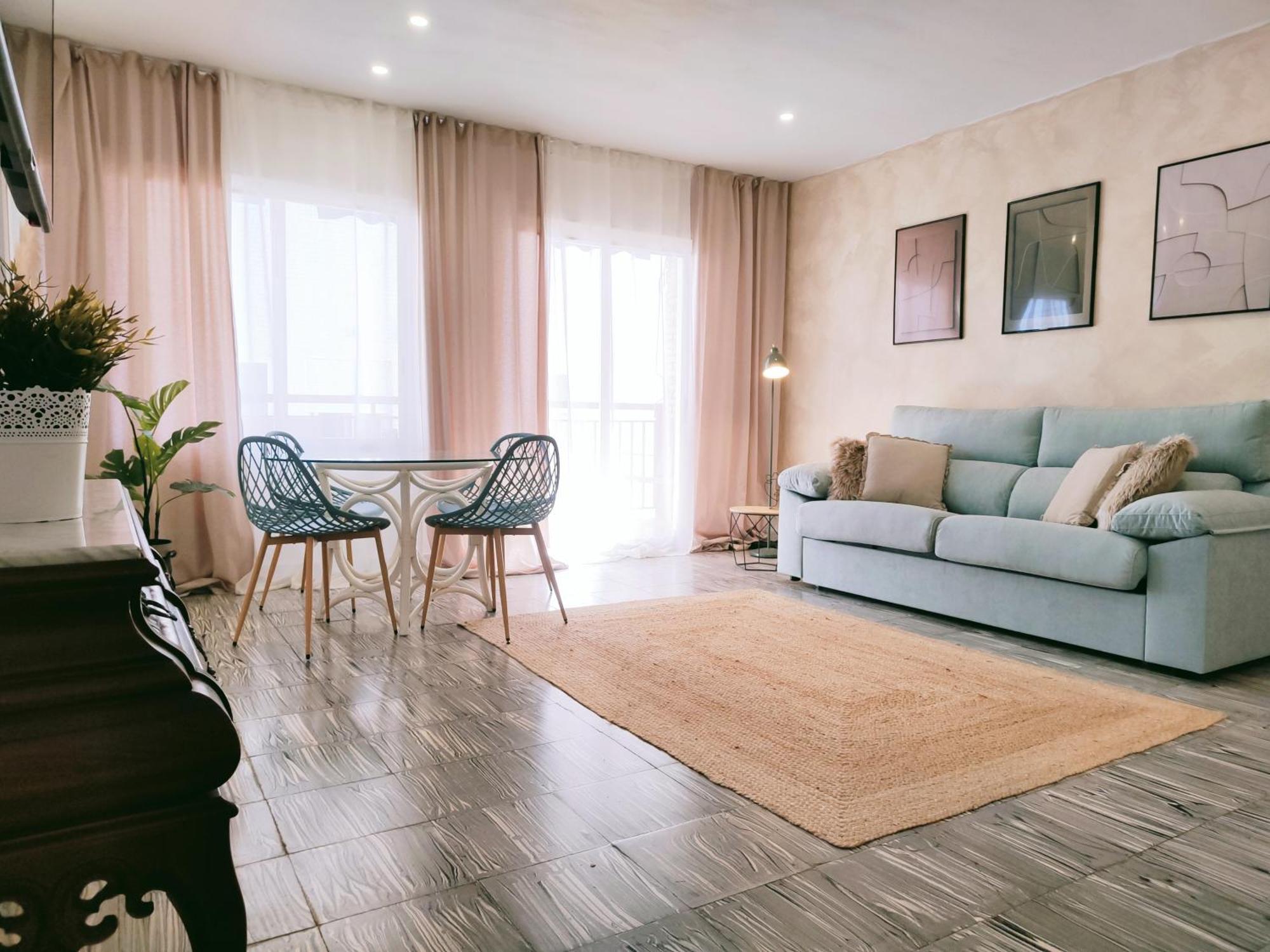 Apartamento Arena Blanca 200 M De La Playa Gandia Bagian luar foto