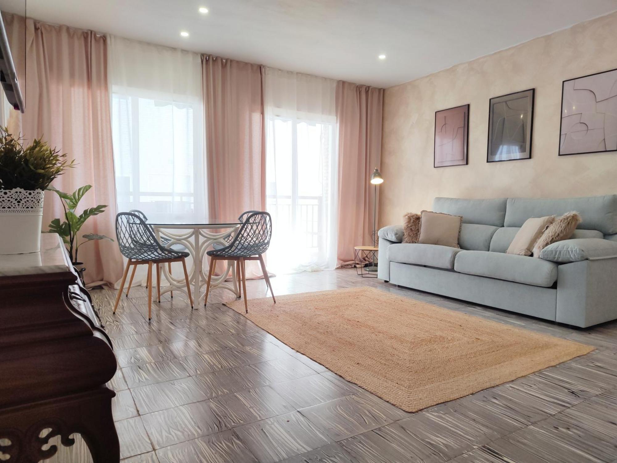 Apartamento Arena Blanca 200 M De La Playa Gandia Bagian luar foto