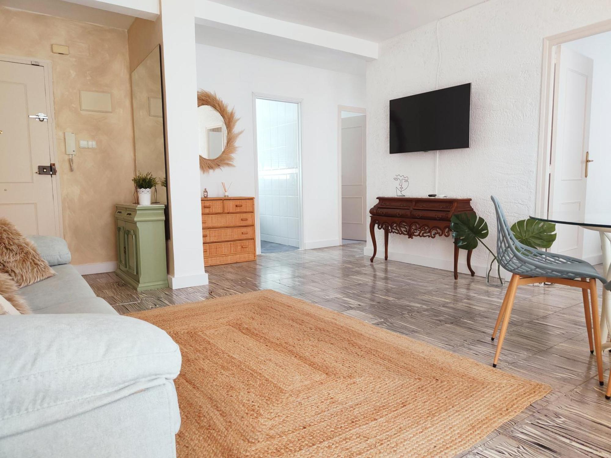 Apartamento Arena Blanca 200 M De La Playa Gandia Bagian luar foto