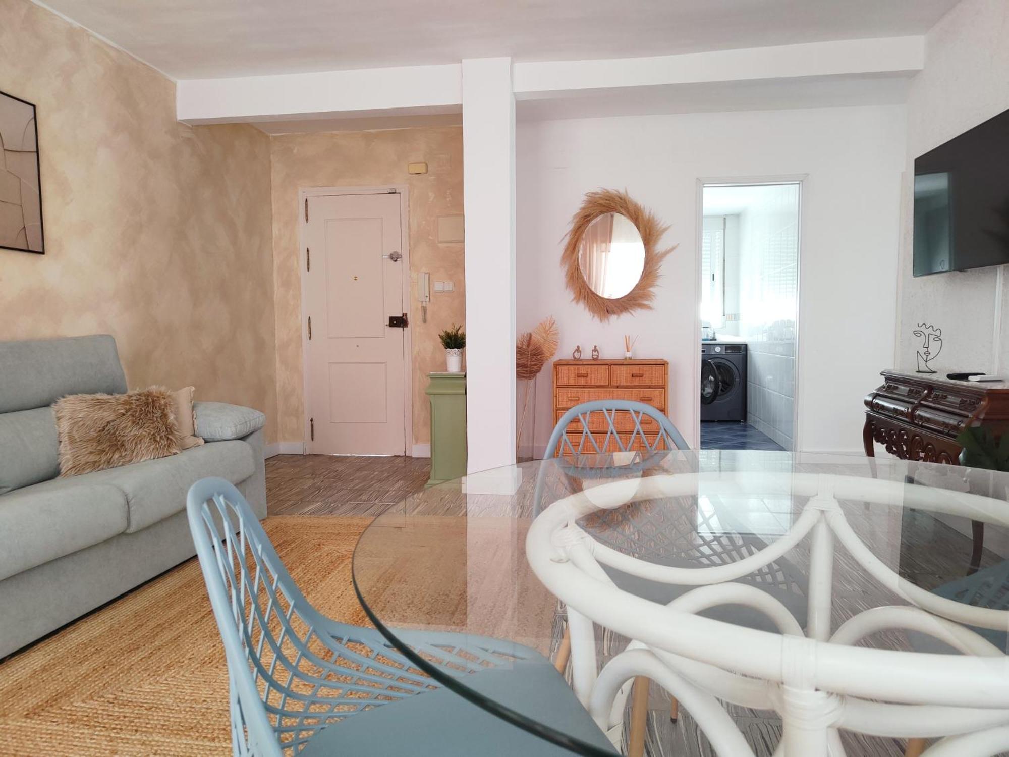 Apartamento Arena Blanca 200 M De La Playa Gandia Bagian luar foto